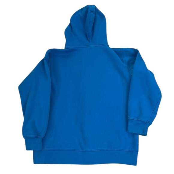 Zoo York Zip-Up Hoodie Sweatshirt Embroidered Blue/Black Long Sleeve Skate XL/20 - Picture 9 of 11